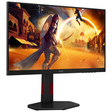 AOC 24G4ZR 23.8" gaming monitor Zwart/rood, 260Hz (OC), HDMI, DisplayPort