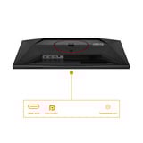 AOC 24G4ZR 23.8" gaming monitor Zwart/rood, 260Hz (OC), HDMI, DisplayPort