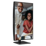 AOC 27E4CV 27" monitor Zwart, 120 Hz, HDMI, DisplayPort, Audio, LAN, USB-hub