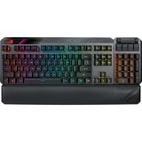 ASUS ROG CLAYMORE PBT II, gaming toetsenbord Zwart, US lay-out, ROG RX Red Optical