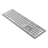 ASUS W5000 Wireless Keyboard and Mouse, desktopset Wit/grijs, US lay-out, US-International, Rubberdome, 800 - 1600 DPI, 2.4 GHz