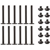Alphacool Radiatorschroeven M3x30 mm / M3x5 mm schroevenset Zwart, 24-delig