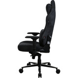 Arozzi Vernazza Supersoft Fabric - Pure Black gamestoel Zwart