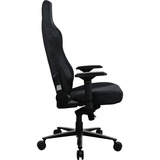 Arozzi Vernazza Supersoft Fabric - Pure Black gamestoel Zwart