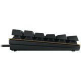 CHERRY KC 200 MX, toetsenbord Zwart/brons, US lay-out, Cherry MX2A Brown, ABS keycaps
