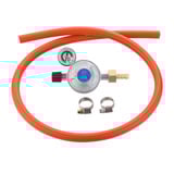 Cadac CG drukregelaar met overflow 30mBar, Met 85 cm gasslang