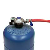 Cadac CG drukregelaar met overflow 30mBar, Met 85 cm gasslang