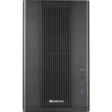 Chieftec BX-10B-OP mini tower behuizing Zwart | 1x USB-A | 1x USB-C