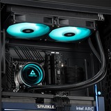 Chieftec Iceberg 240 waterkoeling Zwart, RGB