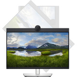 Dell P2424HEB 23.8" monitor Zwart, HDMI, DisplayPort, USB, Audio, Webcam