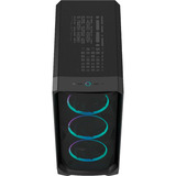 Fractal Design Meshify 3 RGB TG Light Tint midi tower behuizing Zwart | 2x USB-A | 1x USB-C | RGB | Tempered Glass