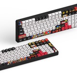 Iqunix F97 Graffiti Diary Wireless Mechanical Keyboard, gaming toetsenbord Zwart/wit, US lay-out, TTC Gold Pink, RGB leds, 96%, Hot-swappable, PBT, 2.4GHz | Bluetooth 5.1 | USB-C
