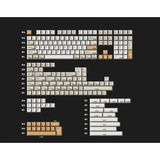 Keychron Cherry Profile Double - Shot PBT Full Set Keycaps - Camel Wit/beige, 218 stuks