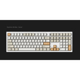 Keychron Cherry Profile Double - Shot PBT Full Set Keycaps - Camel Wit/beige, 218 stuks