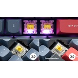 Keychron Gateron G Pro 3.0 Switch - Black keyboard switches Zwart/transparant, 110 stuks