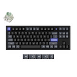 Keychron Q3 HE 8K Magnetic Switch Keyboard, toetsenbord Zwart, US lay-out, Keychron Ultra-Fast Lime, 80% (TKL), RGB, Hot swap, 8K