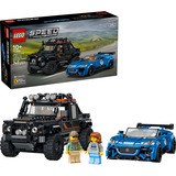 LEGO Speed Champions - Jaguar Project 7 en Land Rover Defender Constructiespeelgoed 77264