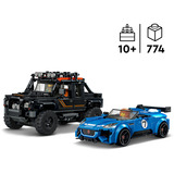 LEGO Speed Champions - Jaguar Project 7 en Land Rover Defender Constructiespeelgoed 77264