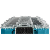 Makita Maktrak Organizer Medium P-91045 gereedschapsbox Blauw/zwart