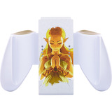 PowerA Joy-Con Comfort Grip for Nintendo Switch - Princess Zelda bevestiging Wit
