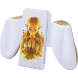 PowerA Joy-Con Comfort Grip for Nintendo Switch - Princess Zelda bevestiging Wit