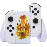 PowerA Joy-Con Comfort Grip for Nintendo Switch - Princess Zelda bevestiging Wit