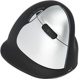 R-Go Tools HE Break ergonomische muis Zwart/zilver, 2400dpi, Rechts, Large (Handlengte boven de 185mm), bluetooth