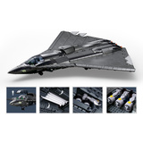Sluban ModelBricks - J-36 stealth gevechtsvliegtuig Constructiespeelgoed Schaal 1:44