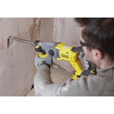 Stanley FATMAX V20 18V borstelloze accu hamerboorcombokit boorhamer Geel/zwart, SDS+, 2 accu's en lader inbegrepen, met koffer