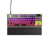 SteelSeries Apex Pro TKL Gen 3 (Cyber) RGB mechanisch gaming toetsenbord Neongeel, US lay-out (QWERTY), SteelSeries OmniPoint 3.0, 80% (TKL)