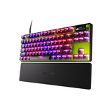 SteelSeries Apex Pro TKL Gen 3 (Cyber) RGB mechanisch gaming toetsenbord Neongeel, US lay-out (QWERTY), SteelSeries OmniPoint 3.0, 80% (TKL)