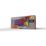 SteelSeries Apex Pro TKL Gen 3 (Cyber) RGB mechanisch gaming toetsenbord Neongeel, US lay-out (QWERTY), SteelSeries OmniPoint 3.0, 80% (TKL)