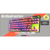 SteelSeries Apex Pro TKL Gen 3 (Cyber) RGB mechanisch gaming toetsenbord Neongeel, US lay-out (QWERTY), SteelSeries OmniPoint 3.0, 80% (TKL)
