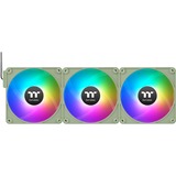 Thermaltake CT140 EX ARGB Sync PC Cooling Fan - Matcha Green (3-Fan Pack) case fan Lichtgroen, 4-pin PWM