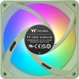 Thermaltake CT140 EX ARGB Sync PC Cooling Fan - Matcha Green (3-Fan Pack) case fans Lichtgroen, 3 stuks, 140 x 140 x 25 mm, PWM