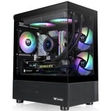 Thermaltake View 170 TG ARGB mini tower behuizing Zwart | 2x USB-A | RGB | Tempered Glass