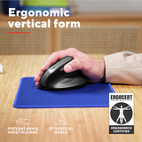 Trust Bayo II Ergonomische draadloze muis Zwart, 800 dpi - 2.400 dpi