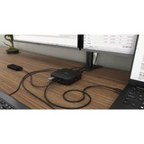 i-tec USB-C Dual Display Docking Station + Power Delivery 100 W Zwart, Incl. Universal Charger 112 W