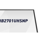 iiyama ProGraphic HB2701UHSNP-B1 27" 4K Ultra HD monitor Zwart (mat), 1x DisplayPort, 1x HDMI, 2x USB-C, 3x USB-A, 1x RJ-45, HDMI, DisplayPort, USB-C, Audio