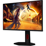 AOC 25G4KUR 24.5" gaming monitor Zwart/rood, 420Hz (OC), HDMI, DisplayPort, USB 3.2 (Gen 1)