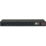 APC Rack PDU met meetfunctie Zwart, 8x C13, 1U, AP7820B