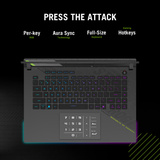 ASUS ROG Strix G16 G614FR-RV020W 16"  gaming laptop Grijs | R9 9955HX | RTX 5070 Ti | 16 GB | 1 TB SSD