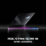 ASUS ROG Strix SCAR 18 G835LWG-TQ327W 18"  gaming laptop Zwart | Ultra 9 290HX+ | RTX 5080 | 32 GB | 2 TB SSD