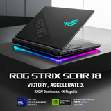 ASUS ROG Strix SCAR 18 G835LWG-TQ327W 18"  gaming laptop Zwart | Ultra 9 290HX+ | RTX 5080 | 32 GB | 2 TB SSD
