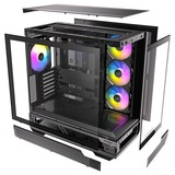 Antec C7 ARGB midi tower behuizing Zwart | 2x USB-A | 1x USB-C | Tempered Glass