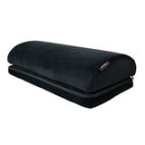Arozzi Footrest - Velvet - Black voetensteun Zwart