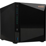 Asustor Drivestor 4 Pro Gen2 incl. 4x WD Red Plus 4 TB harde schijf nas Zwart, LAN, USB