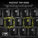 Corsair K70 PRO TKL, gaming toetsenbord Zwart, US lay-out, Corsair MGX Hyperdrive, TKL, 8K, RGB, ABS double-shot keycaps