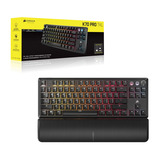 Corsair K70 PRO TKL mechanisch gaming toetsenbord Zwart, US lay-out (QWERTY), Corsair MGX Hyperdrive, 80% (TKL)	, 8K, RGB, ABS double-shot keycaps