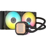 Corsair iCUE LINK TITAN 240 RX RGB waterkoeling Zwart, 4-pins PWM fan-connector